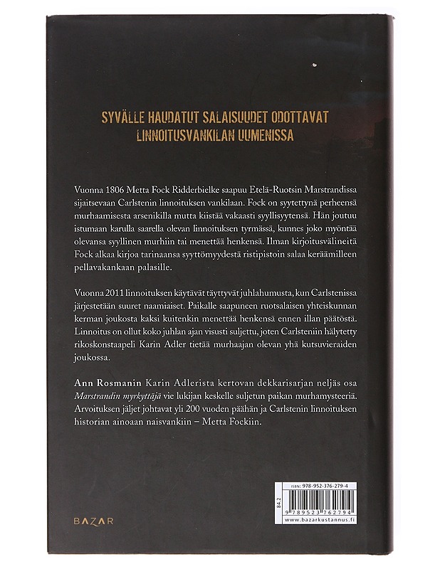 Marstrandin myrkyttäjä - Rosman, Ann - Romaanit ja novellit - 10105635174 - 1