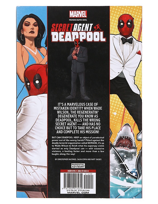 Secret Agent Deadpool - Hastings, Chris - Sarjakuvat - 10105635178 - 1