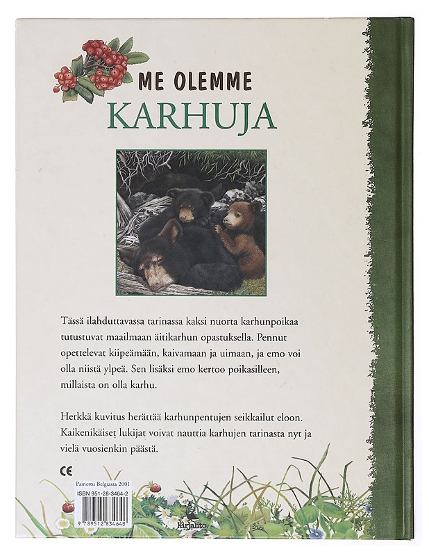 ME OLEMME KARHUJA - GROOMS, MOLLY - Lastenkirjat - 10105635187 - 1