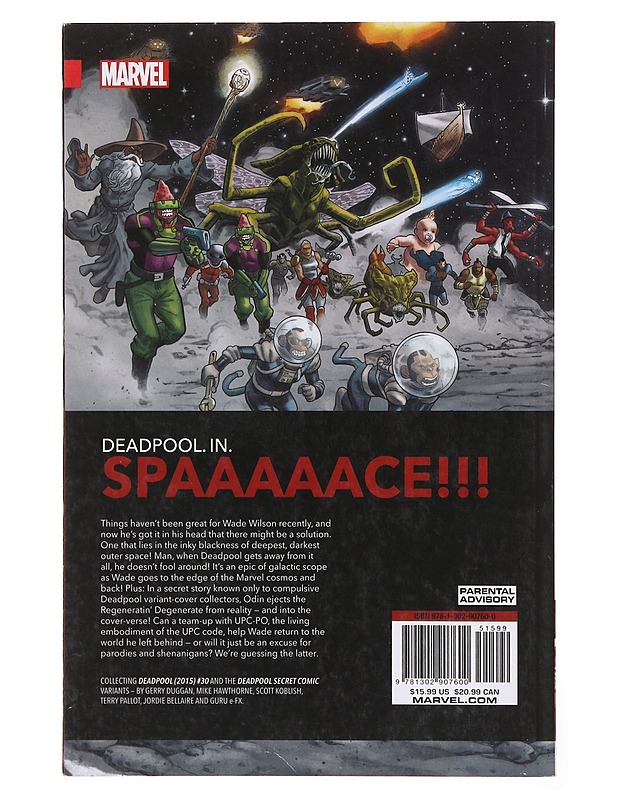 Deadpool: World's Greatest Vol. 9 - Duggan, Gerry - Sarjakuvat - 10105635188 - 1