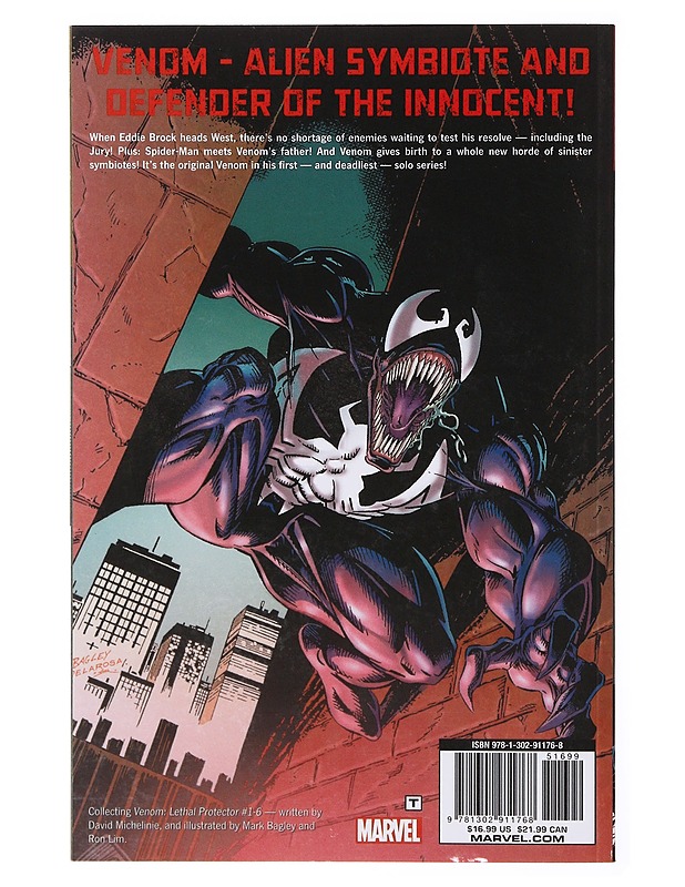 Venom: Lethal Protector - Michelinie, David; Bagley, Mark; Lim, Ron - Sarjakuvat - 10105635268 - 1
