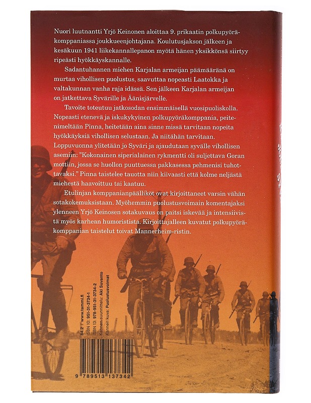 Kärkijoukkona Syvärille - Yrjö Keinonen - Romaanit ja novellit - 10105635205 - 1