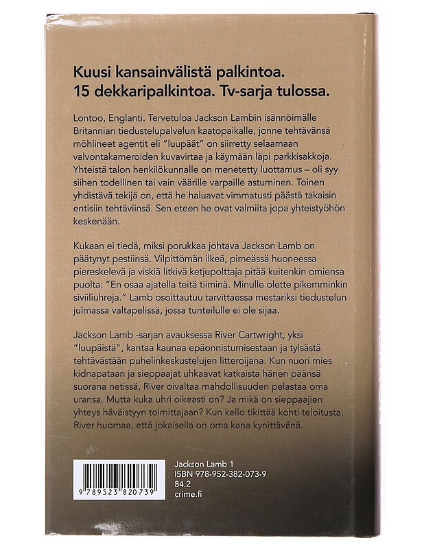 Luupäät - Herron, Mick - Romaanit ja novellit - 10105635242 - 1