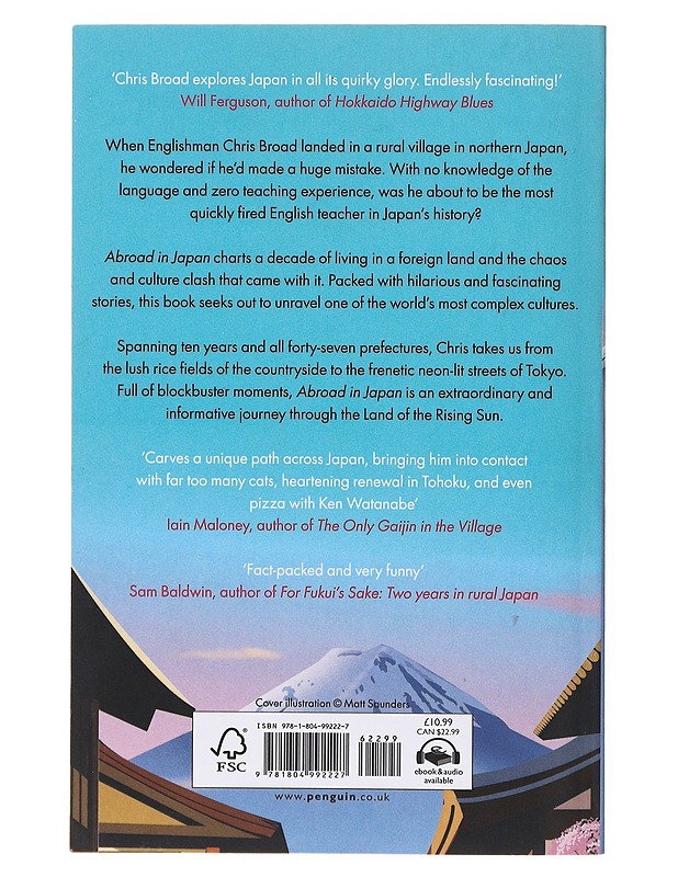 Abroad in Japan : ten years in the Land of the Rising Sun - Chris Broad - Elämäkerrat ja muistelmat - 10105635280 - 1