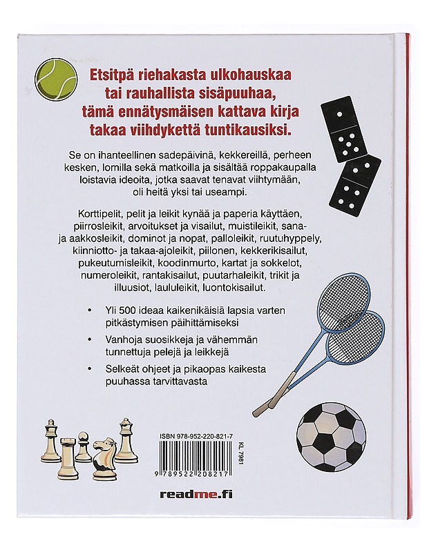 Suuri pelikirja : koko perheen parhaat pelit ja leikit - Becks, Reija - Tietokirjat ja oppaat - 10105635290 - 1