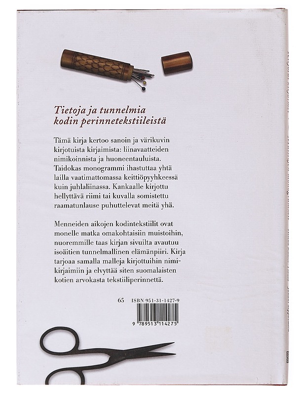 Kirjotut kirjaimet, muistojen monogrammit - Helena Raussi-Tihula ja Juhani Seppovaara - Tietokirjat ja oppaat - 10105635298 - 1