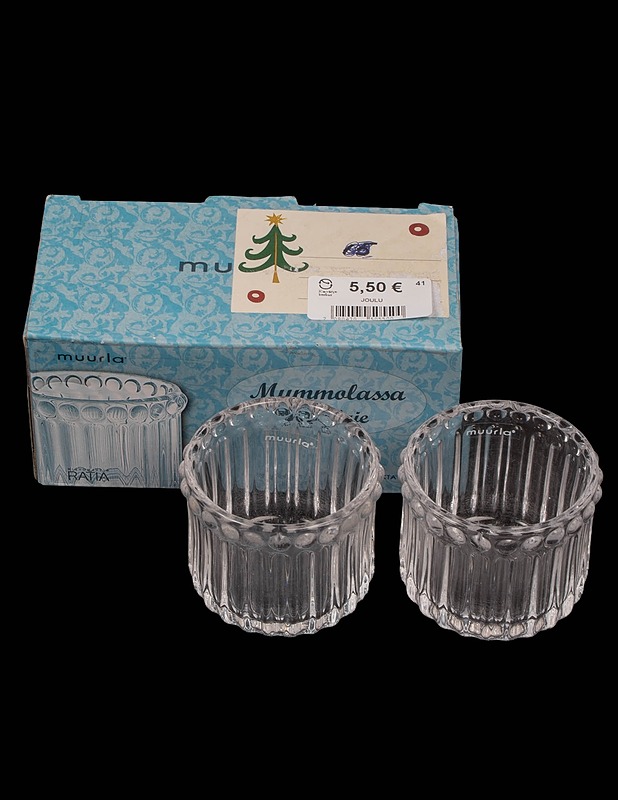 MUURLA Mummolassa tuikkulyhty, 2 kpl - Joulutuotteet - 10105635301 - 0
