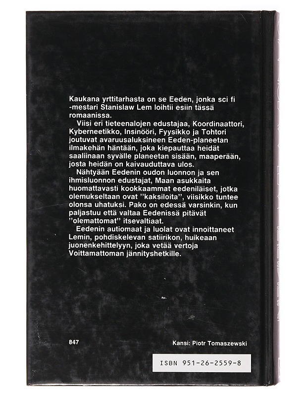 Eeden -  Lem Stanislaw - Fantasia- ja scifi - 10105635321 - 1