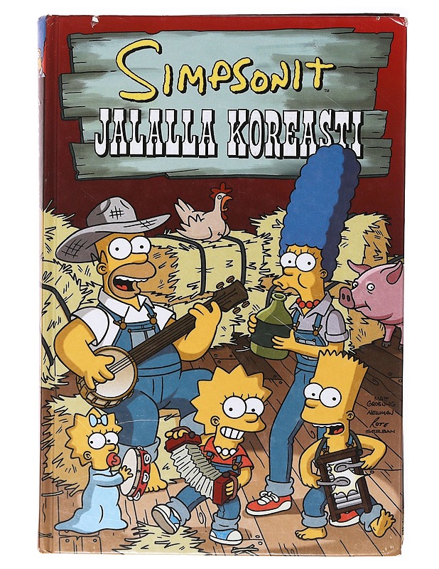 Simpsonit / jalalla koreasti - Groening, Matt - Sarjakuvat - 10105635341 - 0