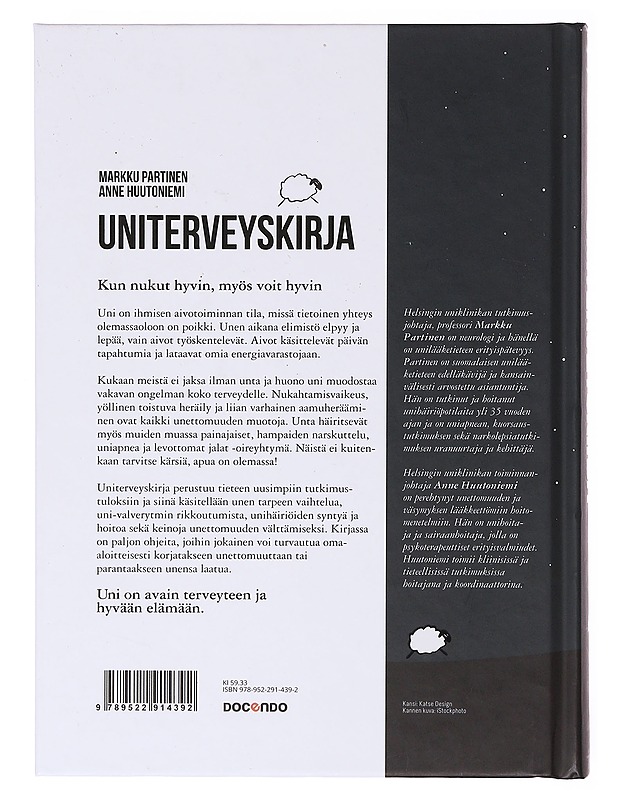 Uniterveyskirja : nuku hyvin, voi hyvin - Partinen, Markku - Tietokirjat ja oppaat - 10105635352 - 1