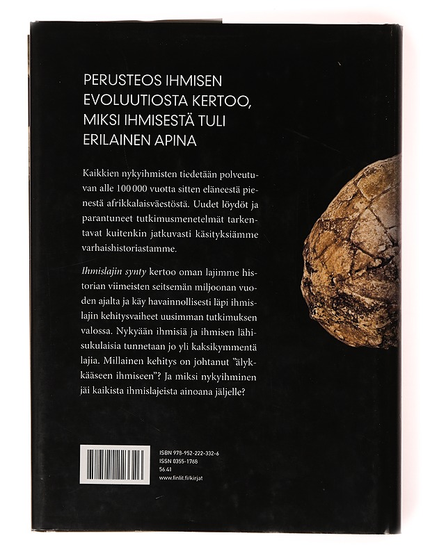 Ihmislajin synty - Juha Valste - Tietokirjat ja oppaat - 10105635357 - 1
