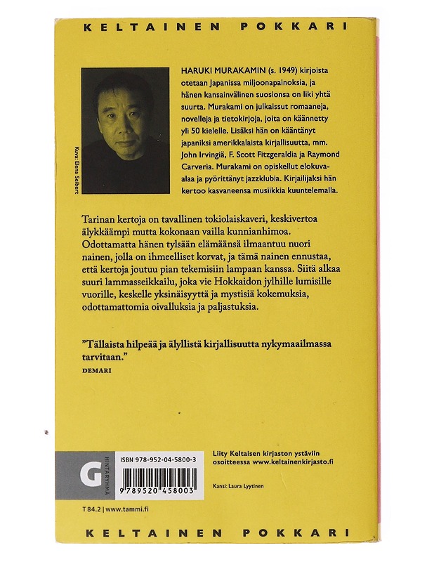 Suuri lammasseikkailu - Murakami, Haruki - Romaanit ja novellit - 10105635366 - 1