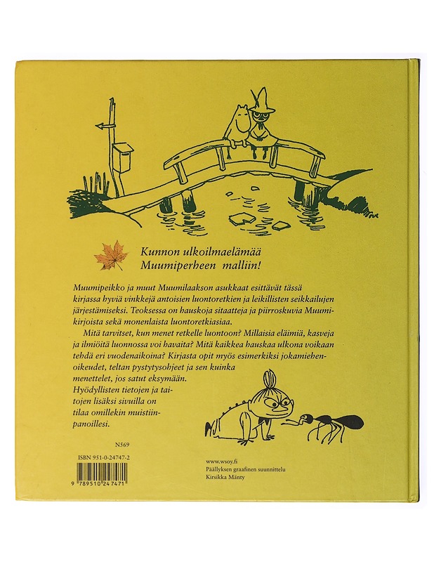 Muumipeikon : luontoretki - Malila, Sami - Lastenkirjat - 10105635389 - 1
