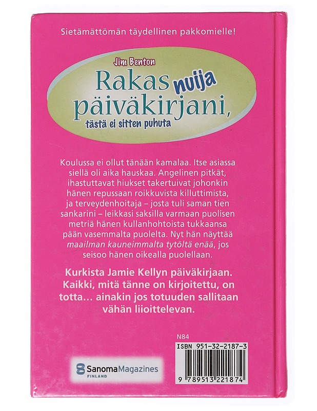 Rakas nuija päiväkirjani, tästä ei sitten puhuta - Benton, Jim - Nuorten kirjat - 10105635400 - 1