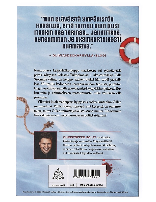 Syysaallokkoja ja myrskynsineä - Holst, Christoffer - Romaanit ja novellit - 10105635410 - 1