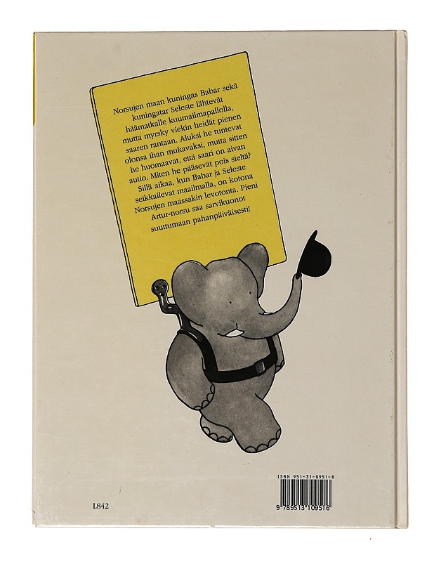 Matkaan, Babar - Brunhoff, Jean de - Lastenkirjat - 10105635426 - 1