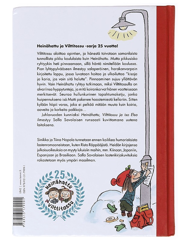 Heinähattu, Vilttitossu ja iso Elsa - Nopola, Sinikka - Lastenkirjat - 10105635457 - 1