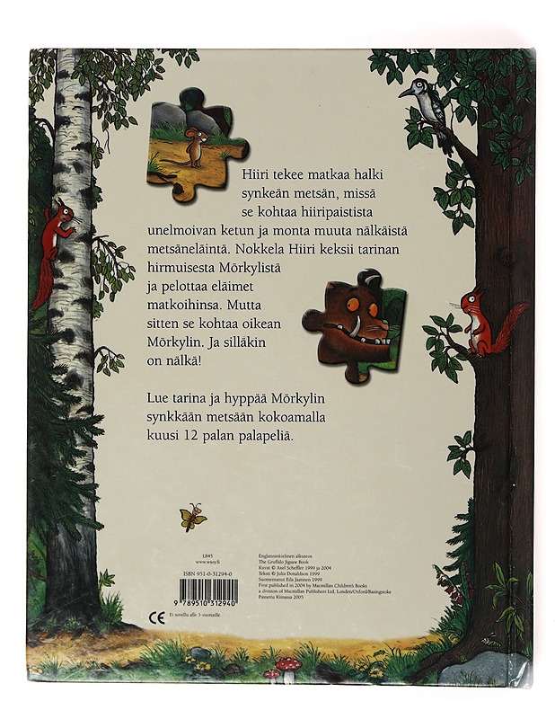 Mörkylin palapelikirja - Donaldson, Julia - Lastenpyörät - 10105635464 - 1