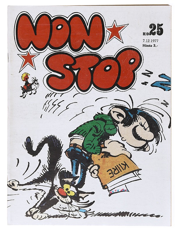 Non Stop numero 25 vuodelta 1977 - Esa Korhonen - Lastenkirjat - 10105635554 - 0