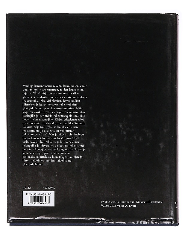 Suomalainen talonpoikaistalo - Kolehmainen, Alfred - Historiakirjat - 10105635586 - 1