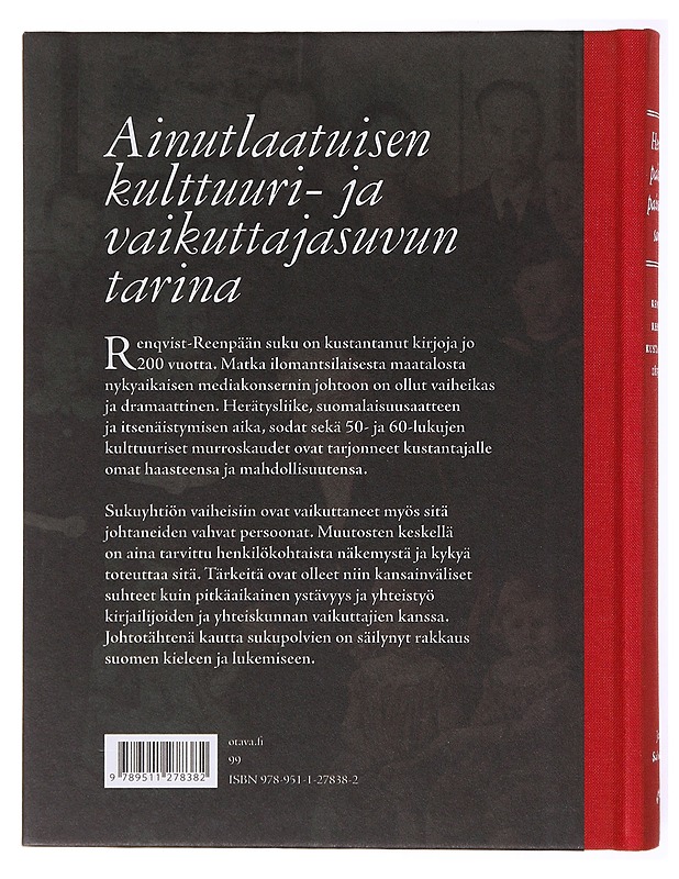 Hengen paloa & painettua sanaa : Renqvist-Reenpäät kustantajina 1815-2015 - Salokannel, Juhani - Elämäkerrat ja muistelmat - 10105635587 - 1