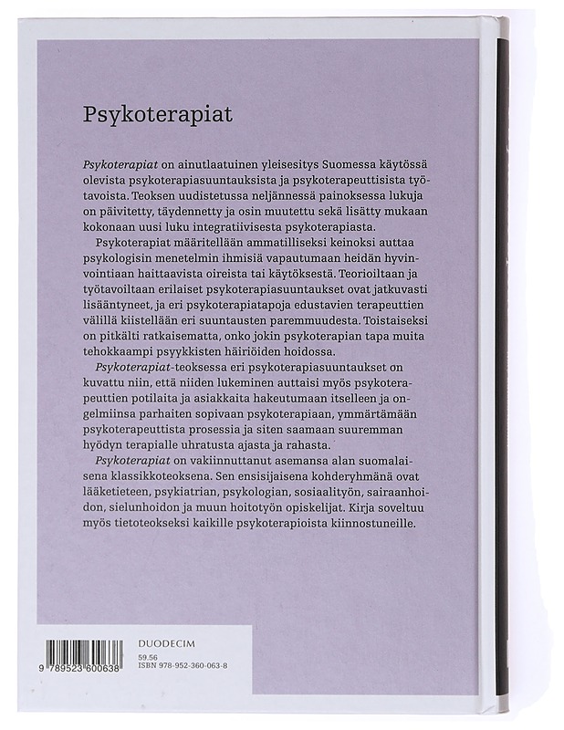 Psykoterapiat - Huttunen, Matti - Tietokirjat ja oppaat - 10105635611 - 1