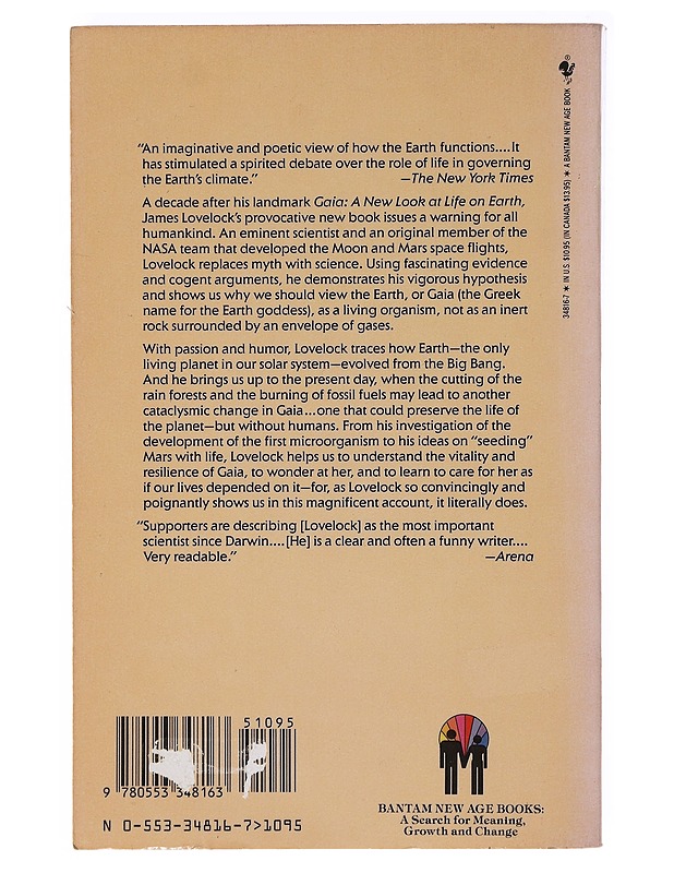 The ages of Gaia : a biography of our living earth - Lovelock, James - Tietokirjat ja oppaat - 10105635639 - 1