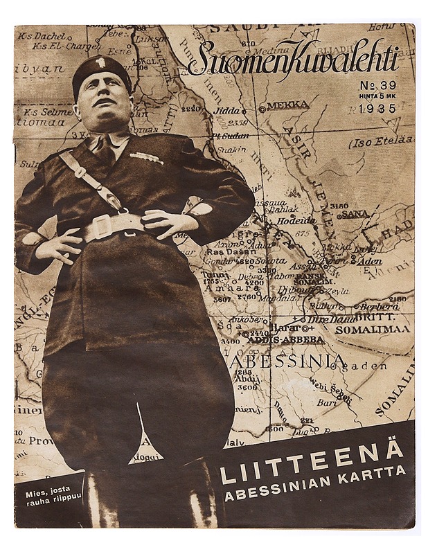 Suomen kuvalehti N:o 39/1935 - Lehdet - 10105635648 - 0