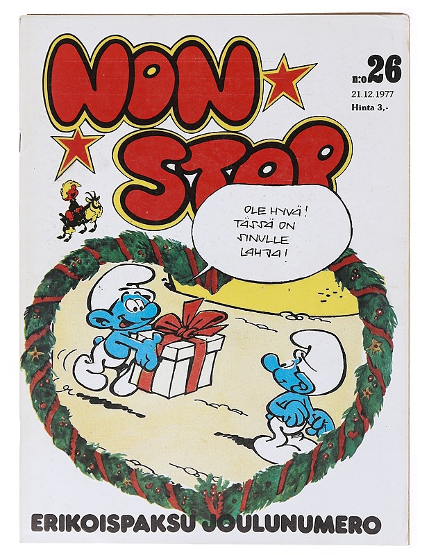 Non Stop numero 26 vuodelta 1977 - Esa Korhonen - Lastenkirjat - 10105635671 - 0