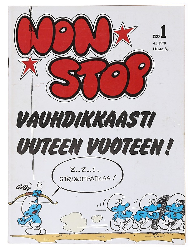 Non Stop numero 1 vuodelta 1978 - Esa Korhonen - Lastenkirjat - 10105635675 - 0