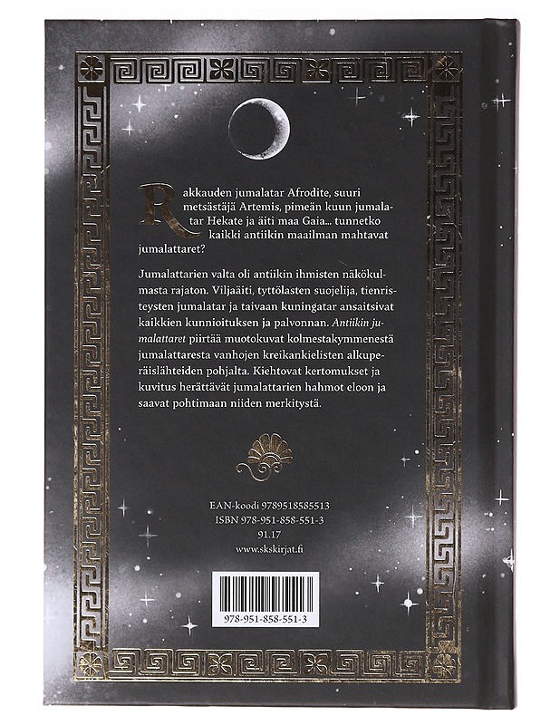 Antiikin jumalattaret - Kaski, Liisa - Fantasia- ja scifi - 10105635680 - 1