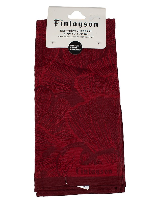 FINLAYSON Elämän jälki keittiöpyyhesetti, 50x70 cm, 2 kpl - Designsuosikit - 10105635695 - 0
