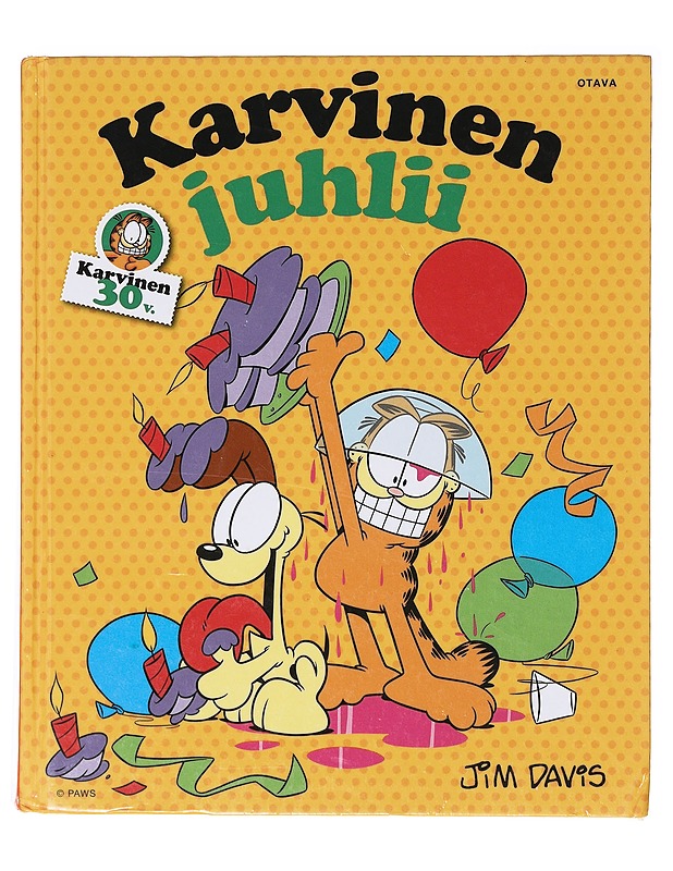 Karvinen juhlii / Karvinen 30 v. - DAVIS, JIM - Sarjakuvat - 10105635705 - 0