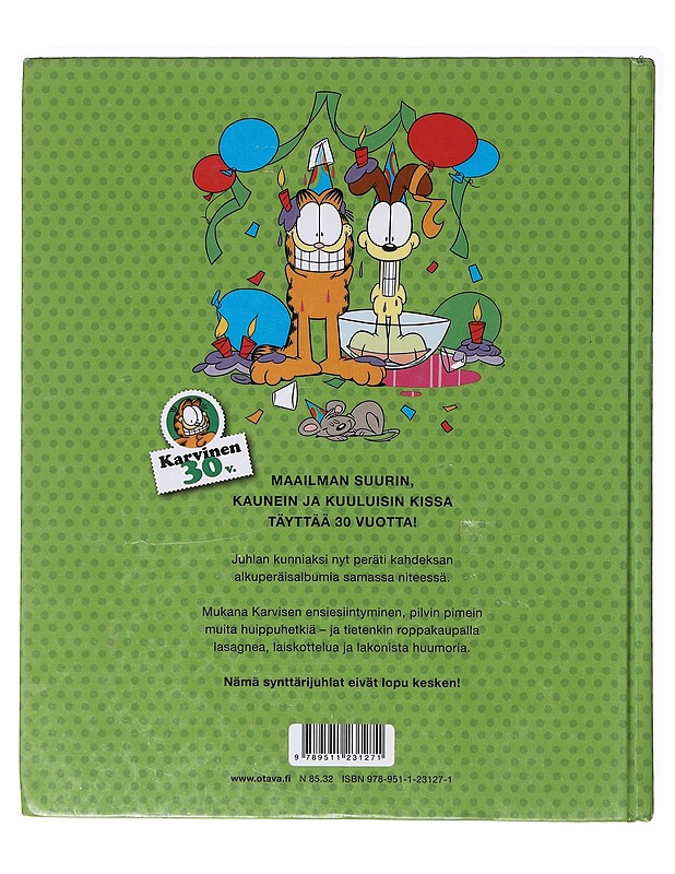 Karvinen juhlii / Karvinen 30 v. - DAVIS, JIM - Sarjakuvat - 10105635705 - 1