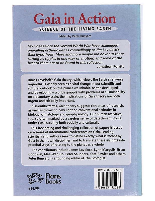 Gaia in Action: Science of the Living Earth - Peter Bunyard - Tietokirjat ja oppaat - 10105635706 - 1