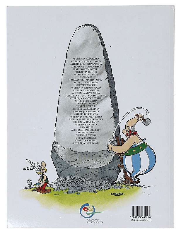 Asterix ja Kleopatra - Goscinny - Sarjakuvat - 10105635720 - 1