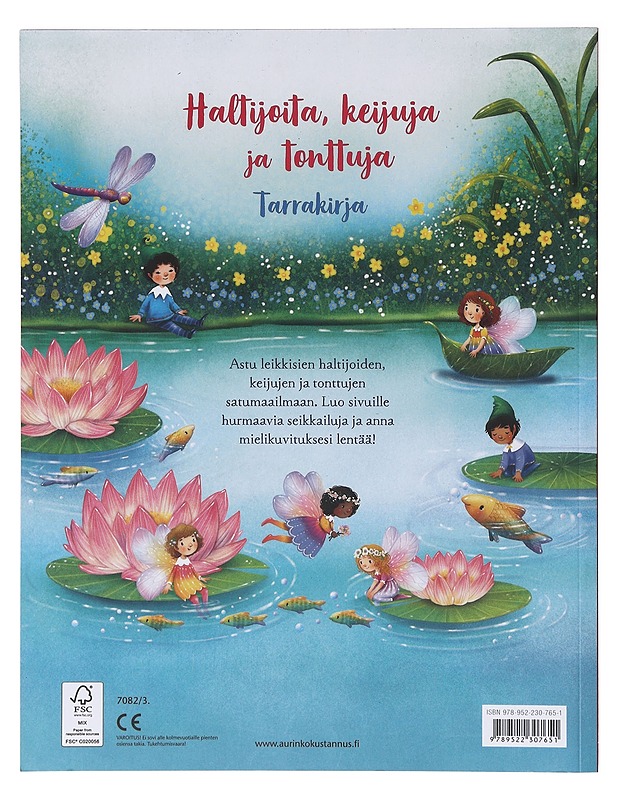 Haltijoita, keijuja ja tonttuja : tarrakirja - Watt, Fiona - Lastenkirjat - 10105635726 - 1