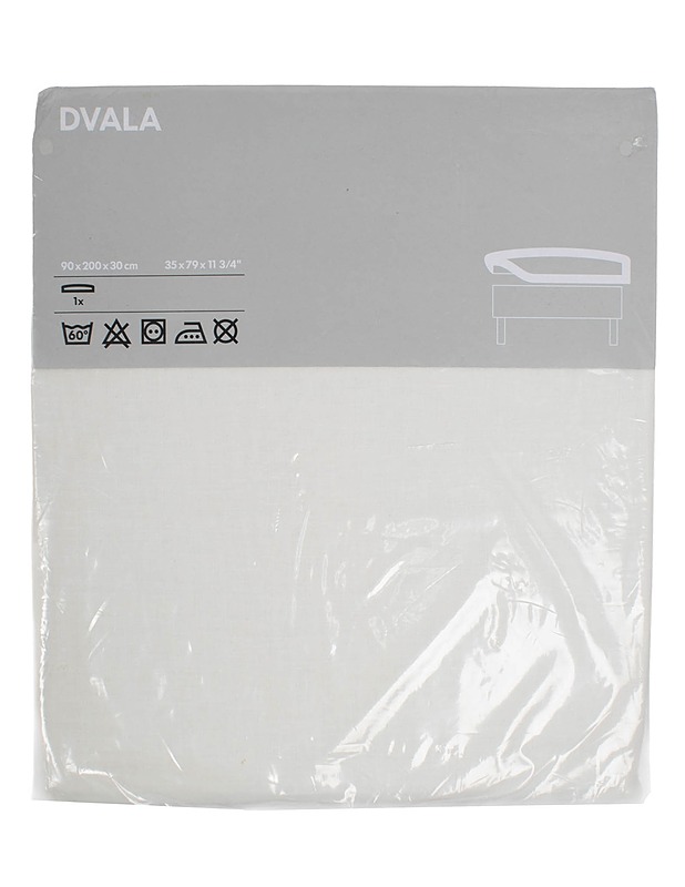 IKEA Dvala lakana, 90x200x30 cm - Liinavaatteet - 10105635752 - 0