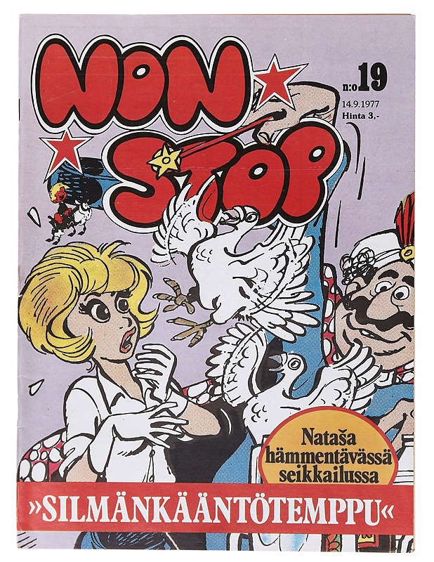 Non Stop numero 19 vuodelta 1977 - Esa Korhonen - Lastenkirjat - 10105635762 - 0