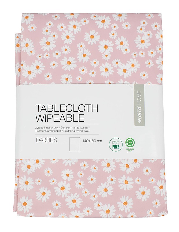 RUSTA HOME Daisies pöytäliina 140x180 cm - Pöytäliinat - 10105635767 - 0