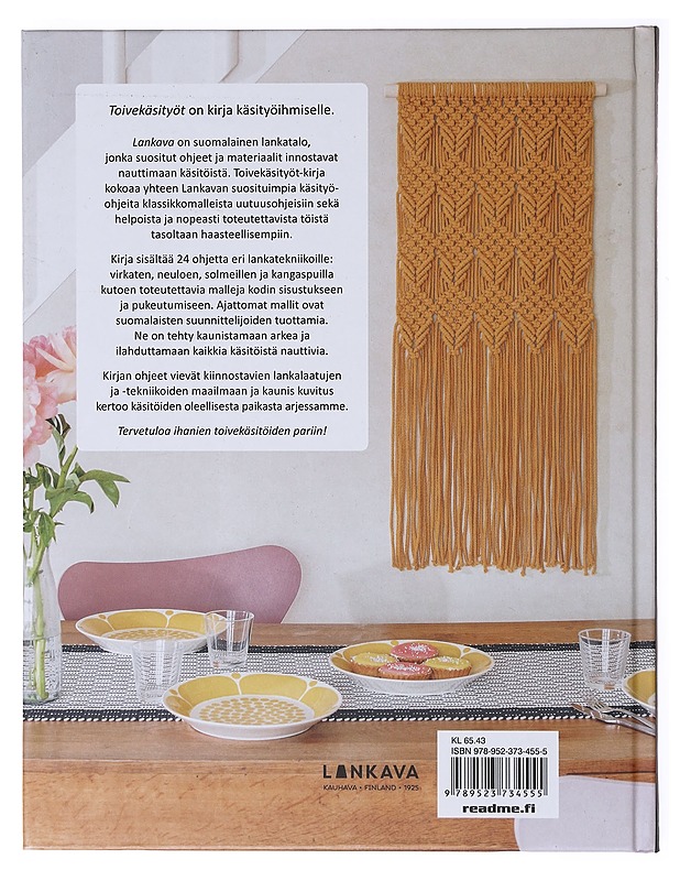 Toivekäsityöt kudo, virkkaa, neulo, solmeile - Rautiainen, Marja - Käsityökirjat - 10105635775 - 1