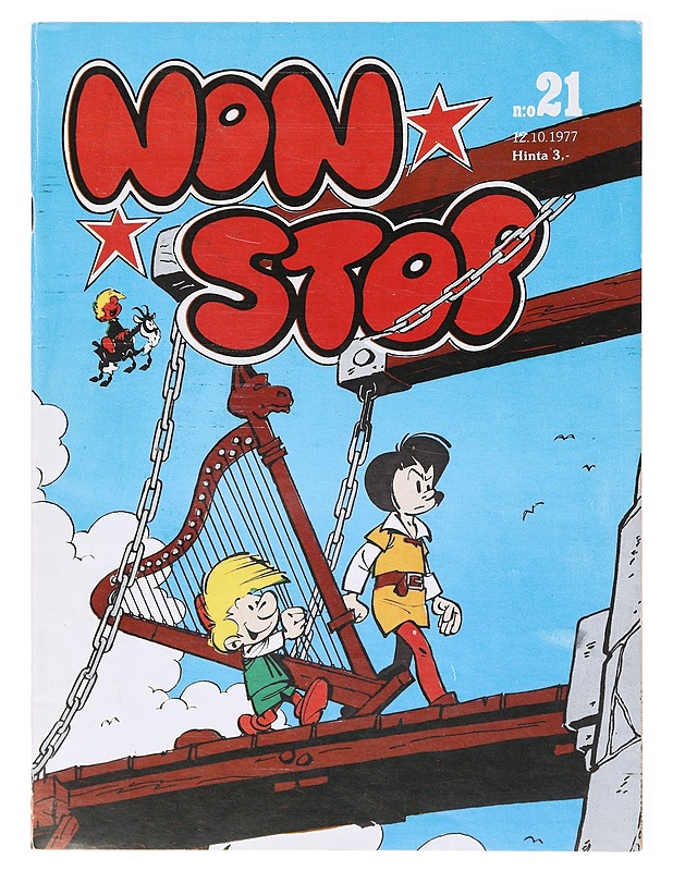 Non Stop numero 21 vuodelta 1977 - Esa Korhonen - Lastenkirjat - 10105635789 - 0