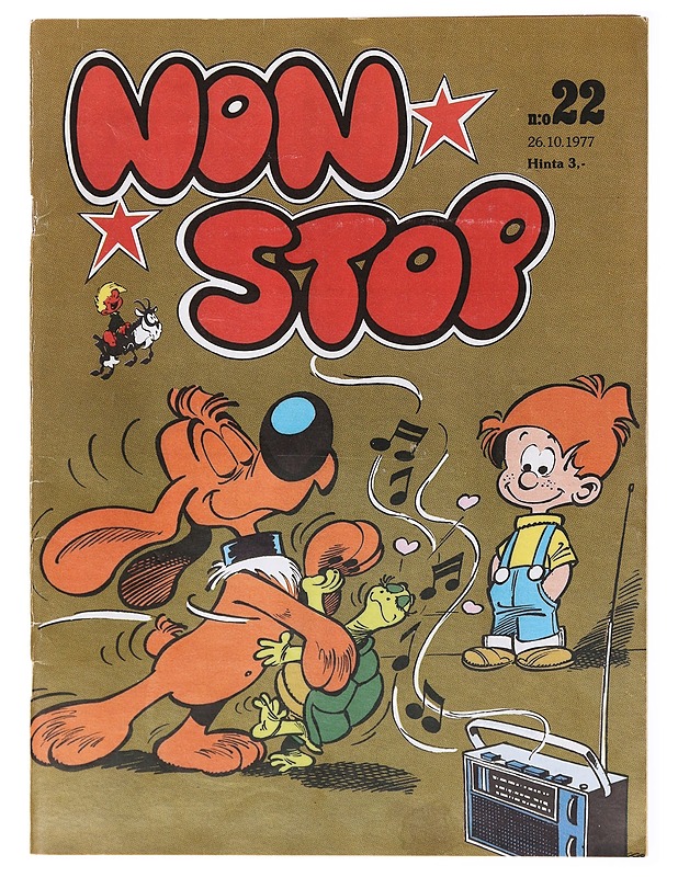 Non Stop numero 22 vuodelta 1977 - Esa Korhonen - Lastenkirjat - 10105635808 - 0