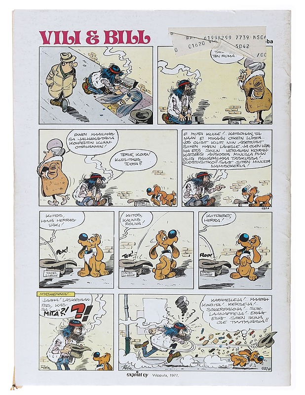 Non Stop numero 6 vuodelta 1977 - Esa Korhonen - Lastenkirjat - 10105635818 - 1