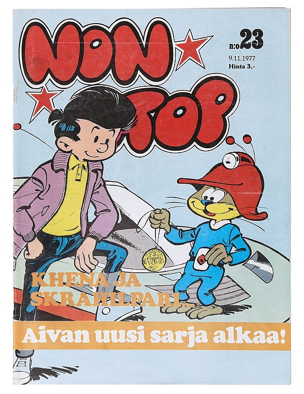 Non Stop numero 23 vuodelta 1977 - Esa Korhonen - Lastenkirjat - 10105635828 - 0
