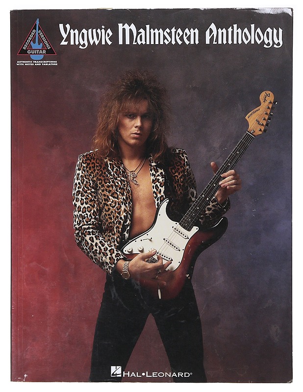 Yngwie Malmsteen anthology - Malmsteen, Yngwie - Musiikki- ja elokuvakirjat - 10105635832 - 0