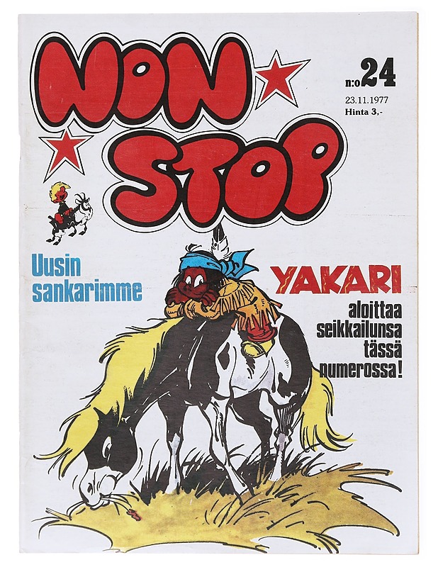 Non Stop numero 24 vuodelta 1977 - Esa Korhonen - Lastenkirjat - 10105635834 - 0