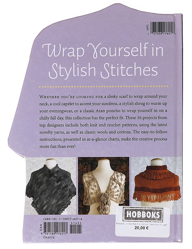 Ponchos, wraps, capes & shrugs! - Eckman, Edie - Tietokirjat ja oppaat - 10105635846 - 1