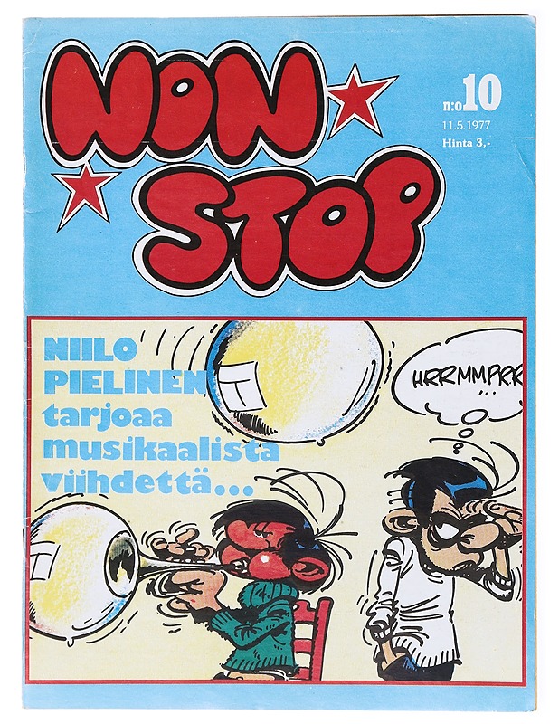 Non Stop numero 10 vuodelta 1977 - Esa Korhonen - Lastenkirjat - 10105635857 - 0
