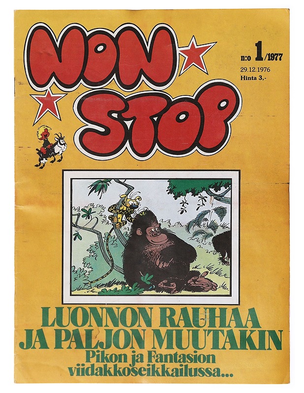 Non Stop numero 1 vuodelta 1976 - Esa Korhonen - Lastenkirjat - 10105635881 - 0